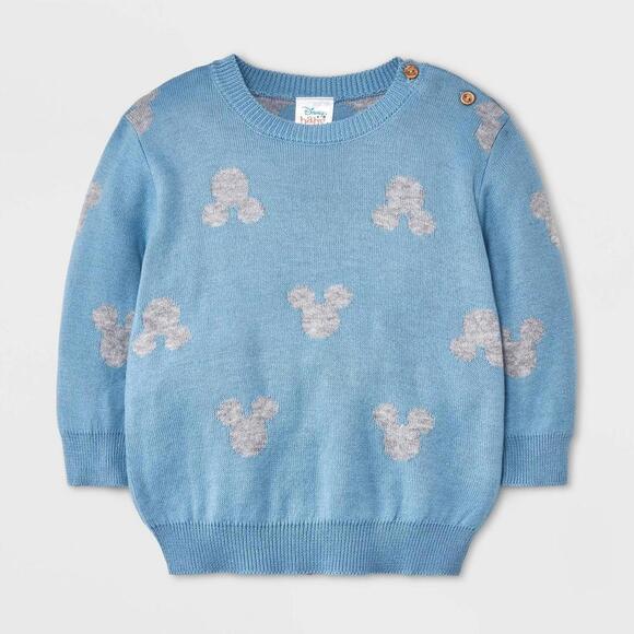Baby Boys' Disney Mickey Mouse & Friends Pullover Sweater | Disney | 6/9M - Picture 1 of 7